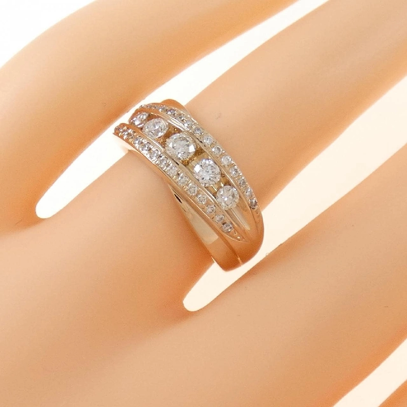 Nhẫn kim cương K18PG 0.50CT 672842