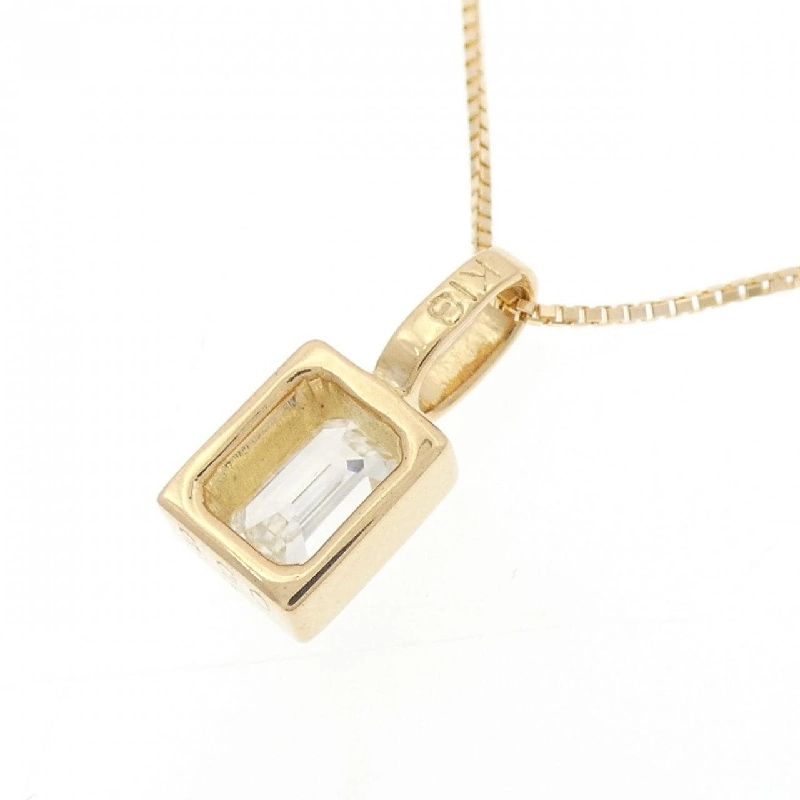 Dây chuyền kim cương K18YG 0.55CT - Hàng hiệu Chính hãng 860558