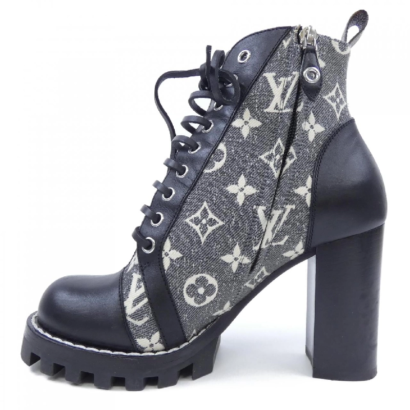 Giày bốt Louis Vuitton Monogram Denim Star Trail Line - Hàng hiệu Chính hãng 829793