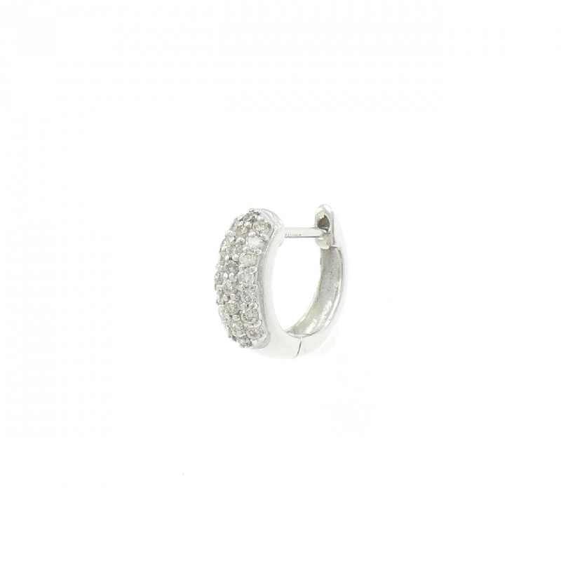 Bông tai kim cương K18WG 0.15CT một bên - Hàng hiệu Chính hãng 874999