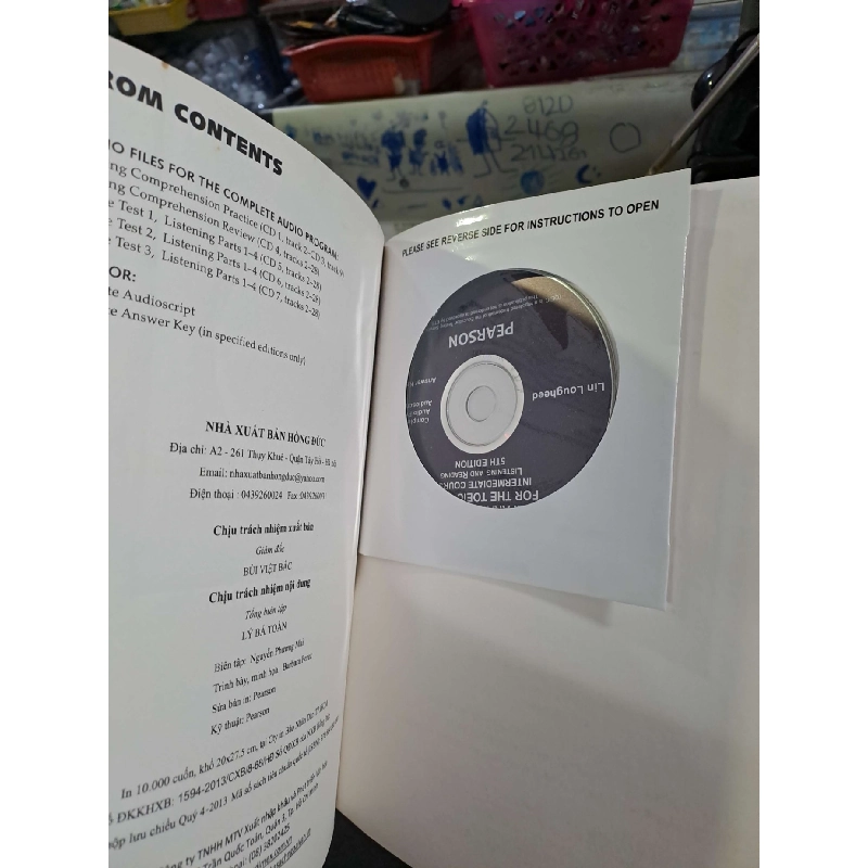 Intermediate course 5th edition - listening and reading - Lin Lougheed - - HỌC NGOẠI NGỮ - HCM0111 923789