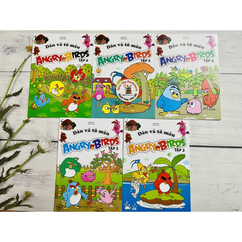 Dán và tô màu Angry Bird  674941