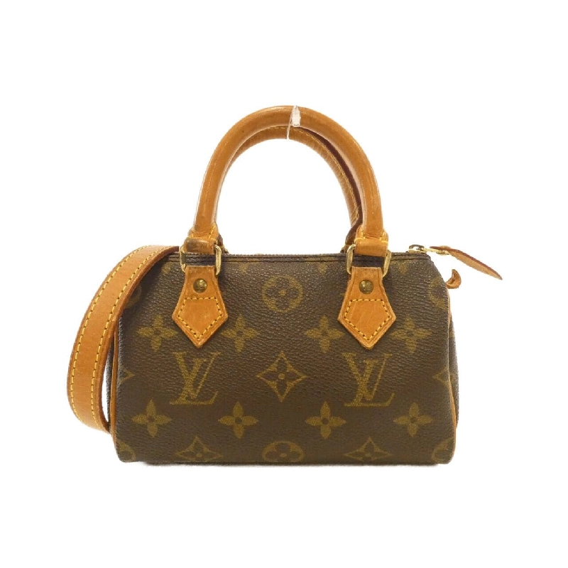 Túi xách Boston Louis Vuitton Monogram Mini Speedy M41534+J00145 - Hàng hiệu Authentic 803661