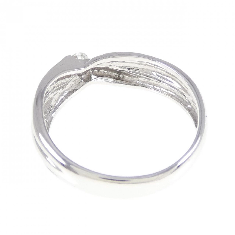 Nhẫn kim cương K18WG 0.12CT 672916