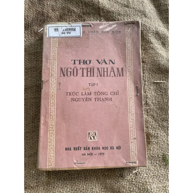 Thơ văn Ngô Thì Nhậm - TRÚC LÂM TÔNG CHỈ NGUYÊN THANH- 1978 932950
