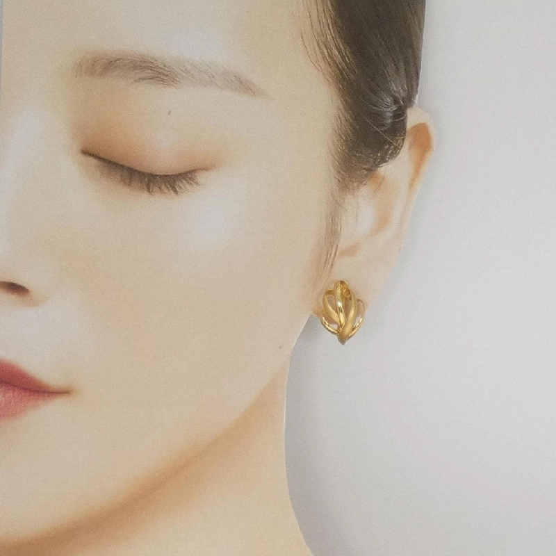 K18YG Bông tai - Hàng hiệu Authentic 868900