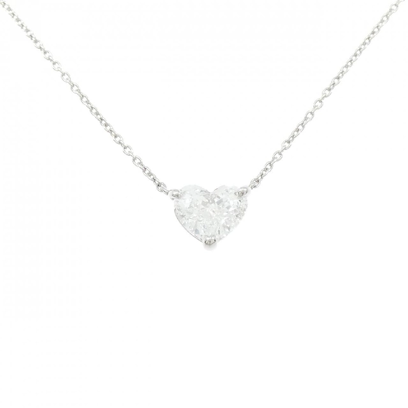 Dây chuyền kim cương PT900/PT850 1.049CT E SI2 hình trái tim - Hàng hiệu Chính hãng 871826