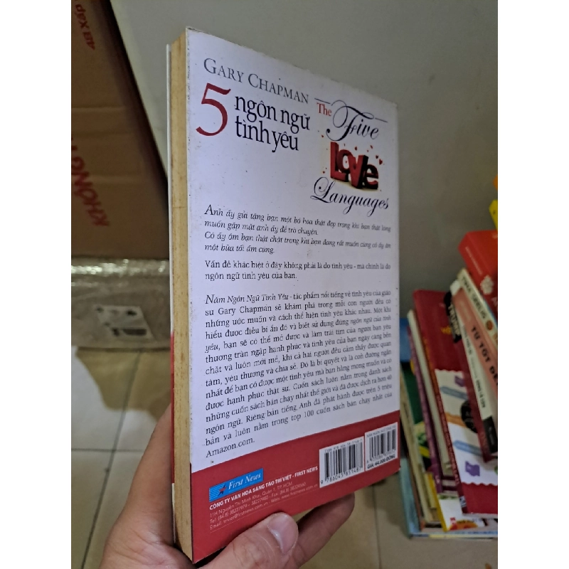 5 ngôn ngữ tình yêu 2016 mới 80% ố vàng HCM2308 TÂM LÝ 924198