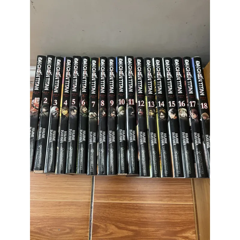 Truyện tranh Đại chiến titan 18 quyển 796611
