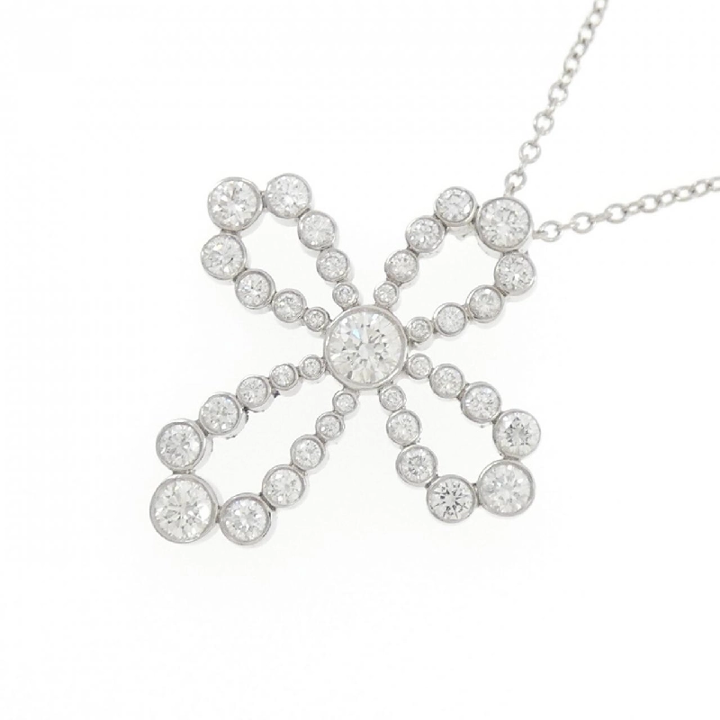 Dây chuyền nhỏ hình chữ thập mở Tiffany - Hàng hiệu Authentic 842531