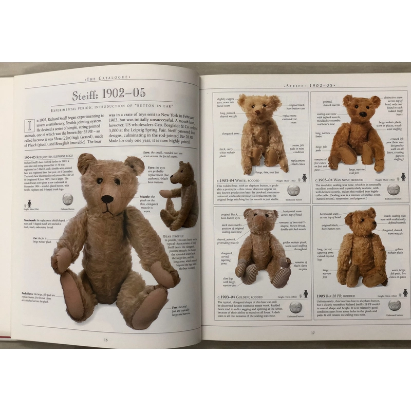 THE TEDDY BEAR ENCYCLOPEDIA Bách khoa toàn thư về Gấu Teddy - DK 1993 455802
