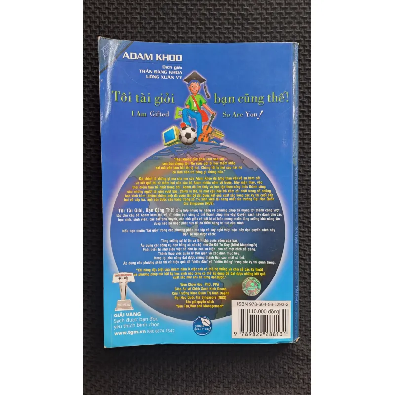 Tôi tài giỏi, Bạn cũng thế! - Adam Khoo 762741