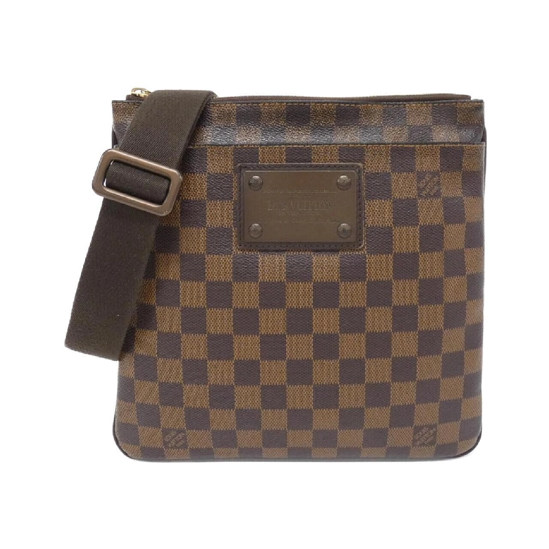 Túi xách vai Louis Vuitton Damier Pochette Plat Brooklyn N41100 608772