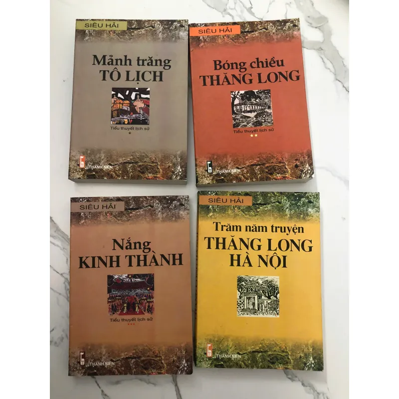 Combo Sách Lịch Sử Thăng Long (4 cuốn) - Siêu Hải - Tiểu thuyết Lịch sử 706041