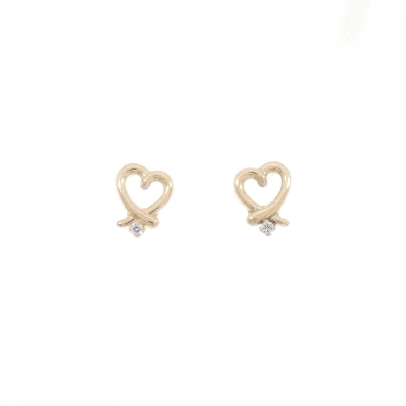 K10YG Bông tai hình trái tim - Hàng hiệu Chính hãng 870852