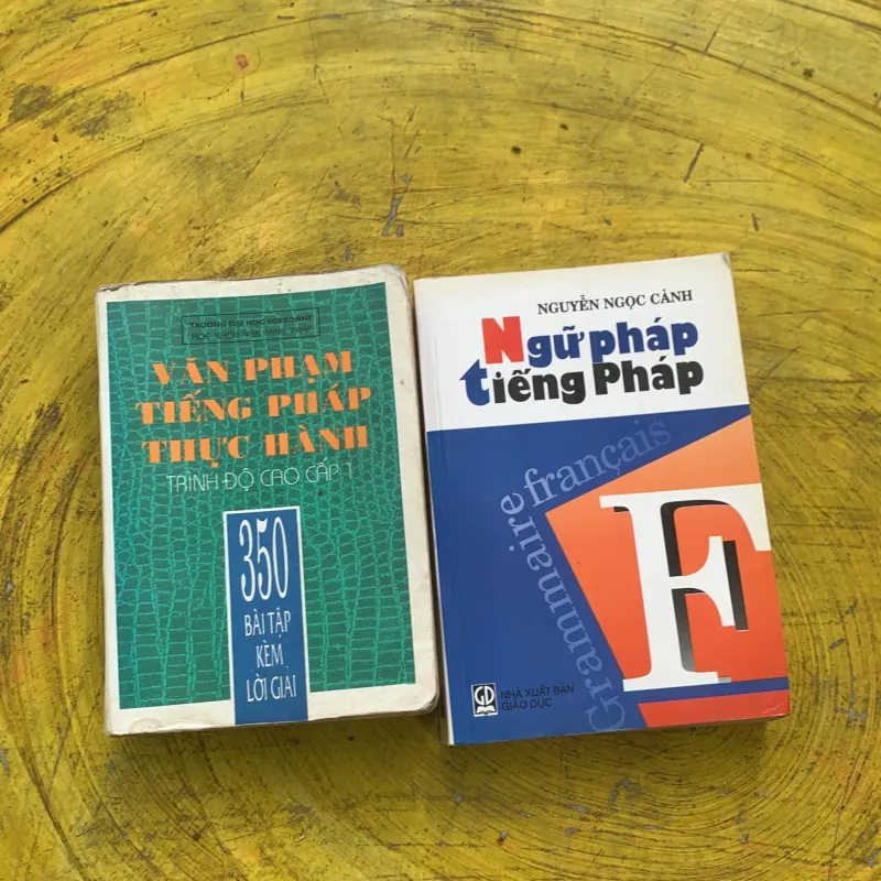 COMBO VĂN PHẠM TIẾNG PHÁP THỰC HÀNH TRÌNH ĐỘ CAO CẤP 1 & NGỮ PHÁP TIẾNG PHÁP  779701