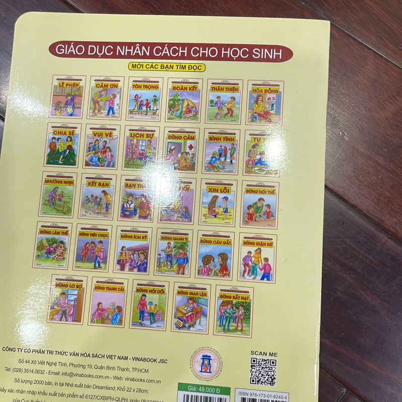 Giáo dục nhân cách cho học sinh : ĐỪNG ÍCH KỶ - in cán bóng - trọn bộ có 29 quyển 1026649