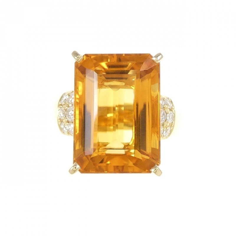 Nhẫn Citrine K18YG 13.50CT 667272