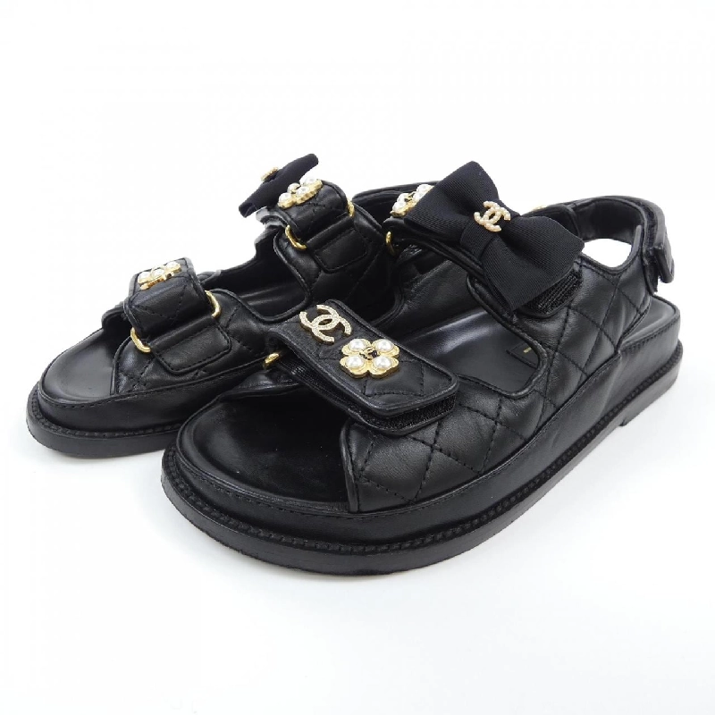 【Mã giảm giá】Giày sandal CHANEL 664473