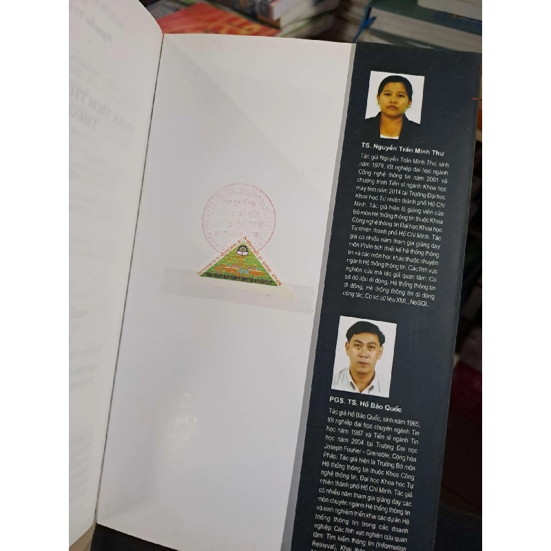 Giáo trình phân tích thiết kế hệ thống thông tin theo hướng đối tượng - Nguyễn Cương - Minh Thư - Bảo Quốc - 2016 mới 90% - GIÁO TRÌNH, CHUYÊN MÔN - HCM0111 920610
