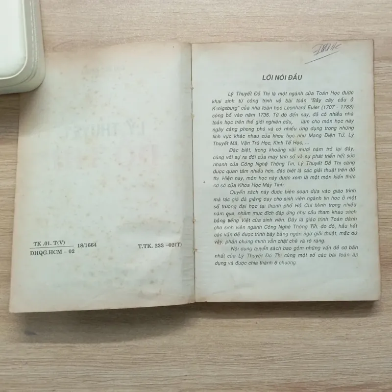 2 Sách cũ Lý thuyết đồ thị 970922