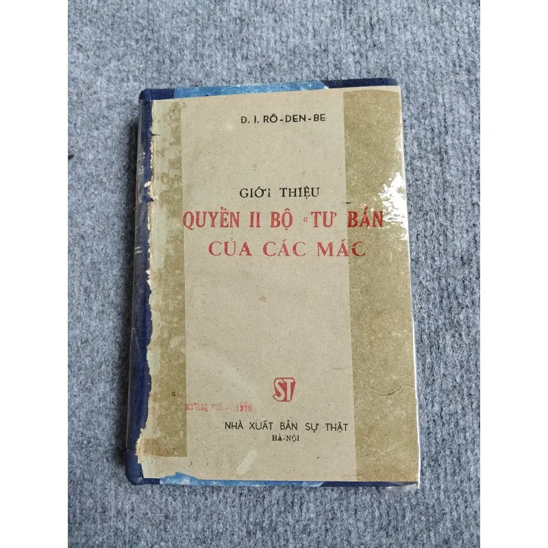 GIỚI THIỆU QUYỂN II BỘ "TƯ BẢN" CỦA CÁC MÁC 688856