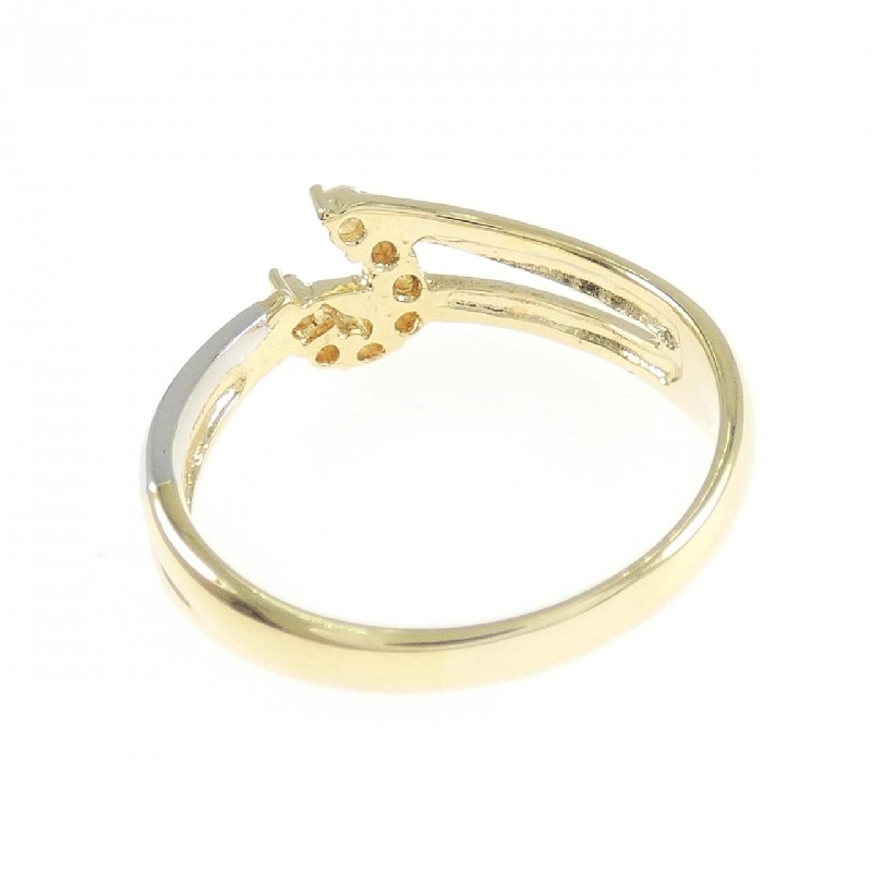 Nhẫn kim cương K18YG/PT900 0.10CT - Hàng hiệu Chính hãng 854554