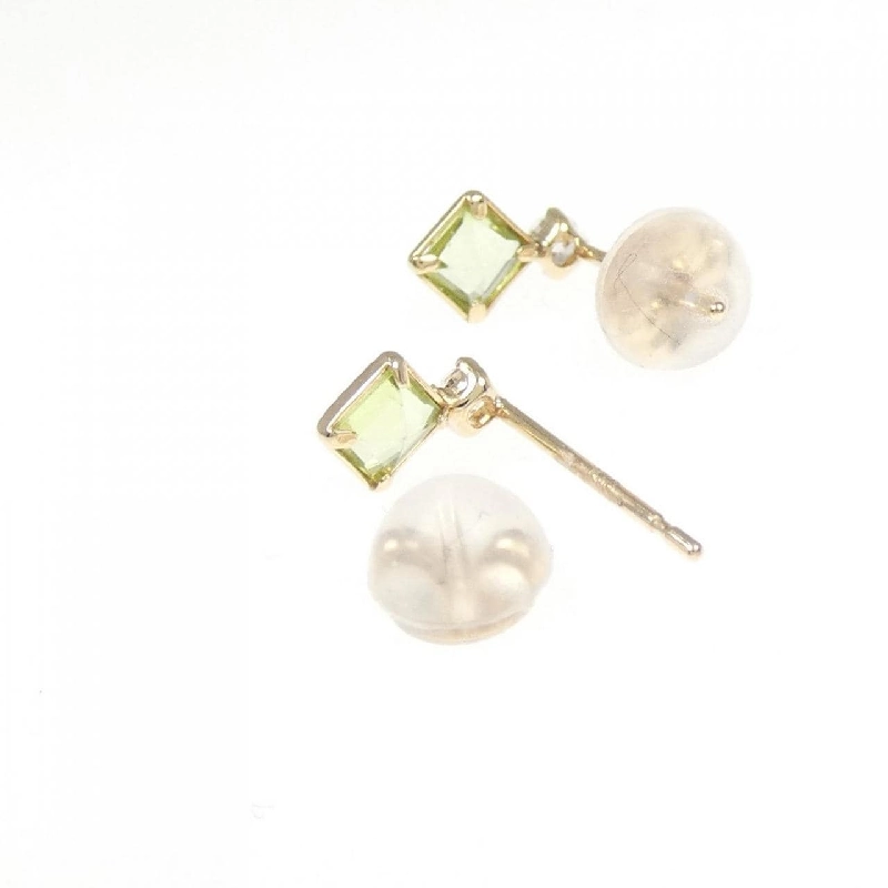 K10YG Peridot Bông tai - Hàng hiệu Chính hãng 871458