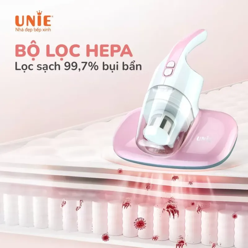 Máy hút bụi chăn đệm UNIE UMV61 lực hút 10500 PA 792329