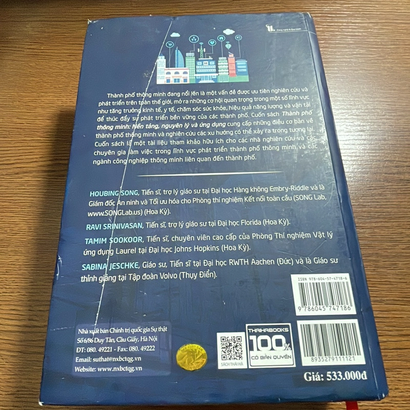 Thành phố thông minh Nền tảng, nguyên lý và ứng dụng Ravi Srinivasan 356728