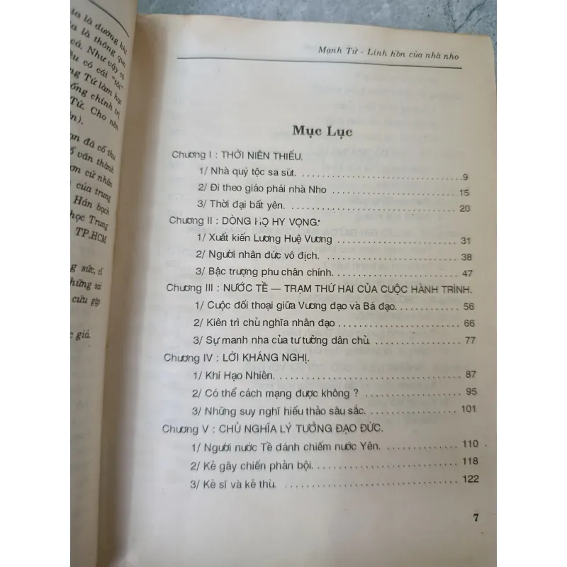 MẠNH TỬ LINH HỒN CỦA NHÀ NHO 592877