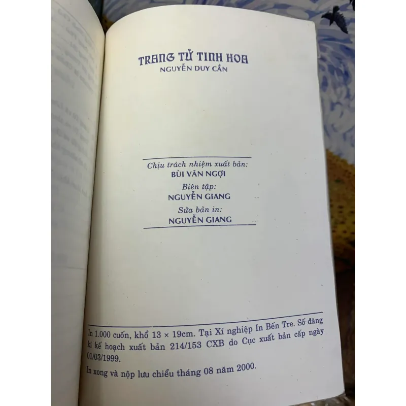 Trang Tử Tinh Hoa - Nguyễn Duy Cần 927394