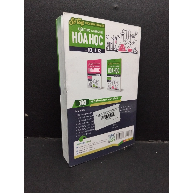 Sổ tay học nhanh toàn diện kiến thức và dạng bài hóa học lớp 10 - 11 -12 mới 90% bẩn nhẹ 2020 HCM2608 Trần Thị Yến GIÁO TRÌNH, CHUYÊN MÔN 492872