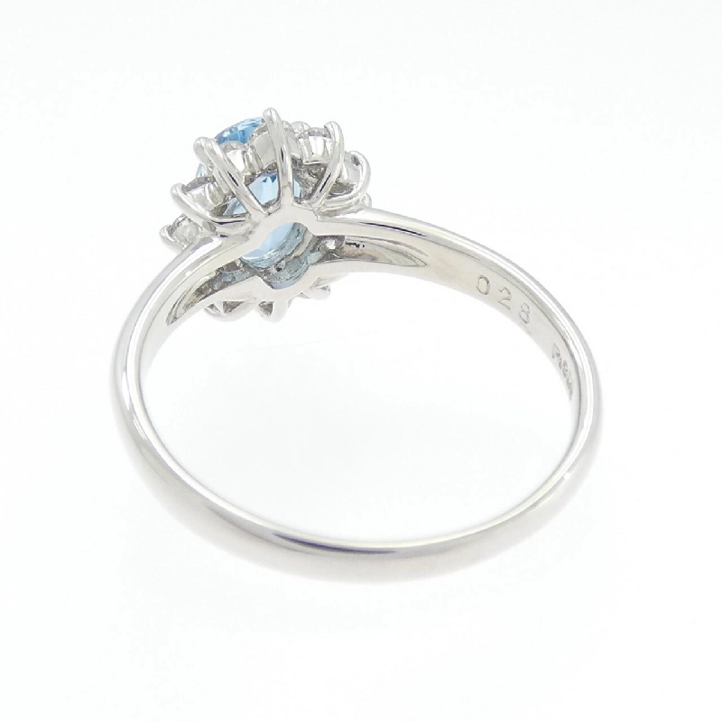 Nhẫn aquamarine PT900 671158