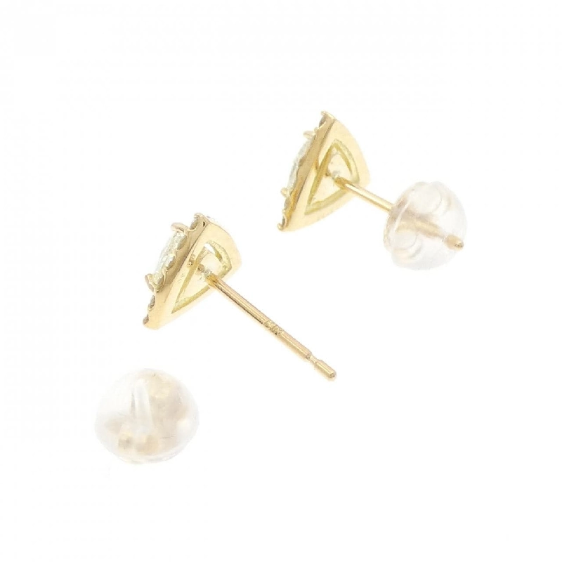 K18YG Bông tai kim cương 0.60CT - Hàng hiệu Chính hãng 870462