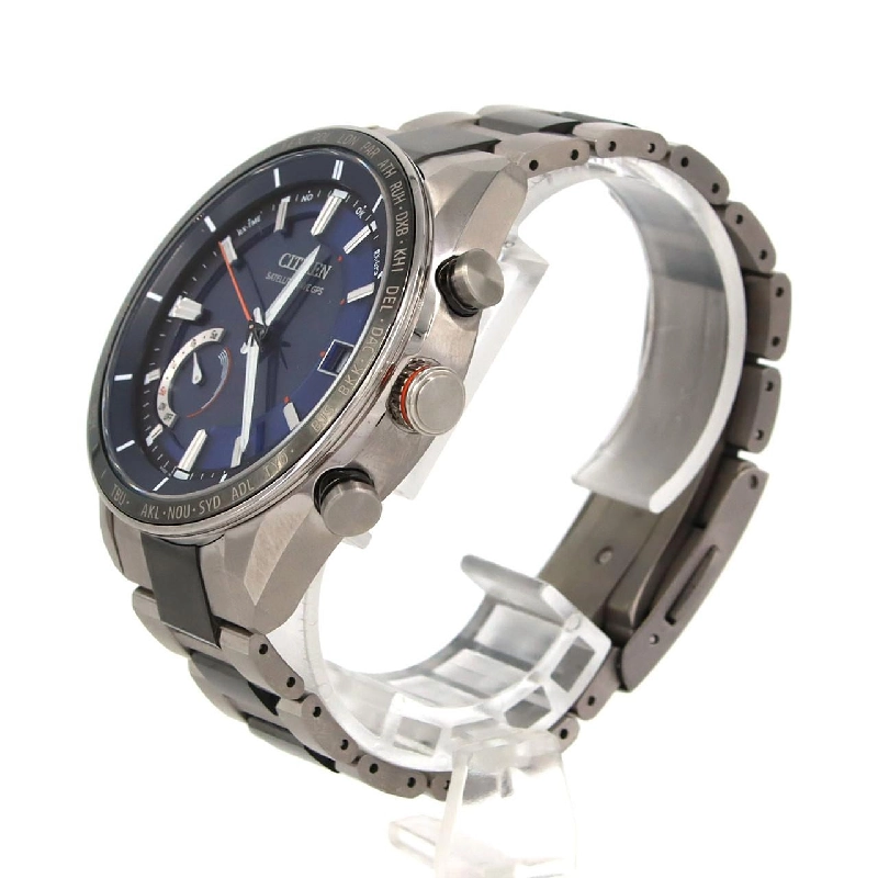 Đồng hồ GPS sóng điện từ Citizen Attesa Satellite Wave F150-T025811/CC3085-51L TI Solar Quartz - Hàng hiệu Chính hãng 880919