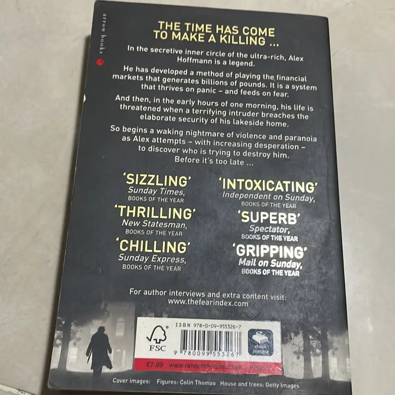 The fear index - Robert Harris 1032197