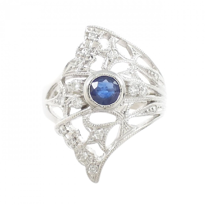 Nhẫn Sapphire PT900 0.49CT - Hàng hiệu Chính hãng 850957