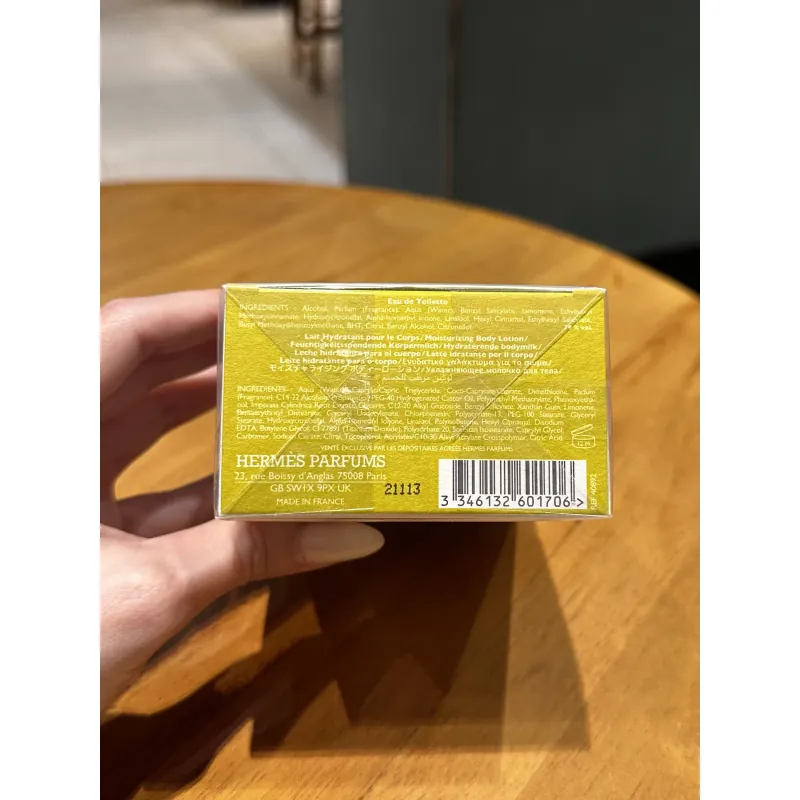 Set nước hoa Hermes Le Jardin New 100% Full seal Chính hãng 1032908