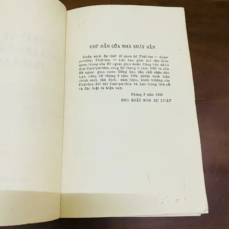 Sự thật về quan hệ Thái Lan - Campuchia, Thái Lan - Lào  726623