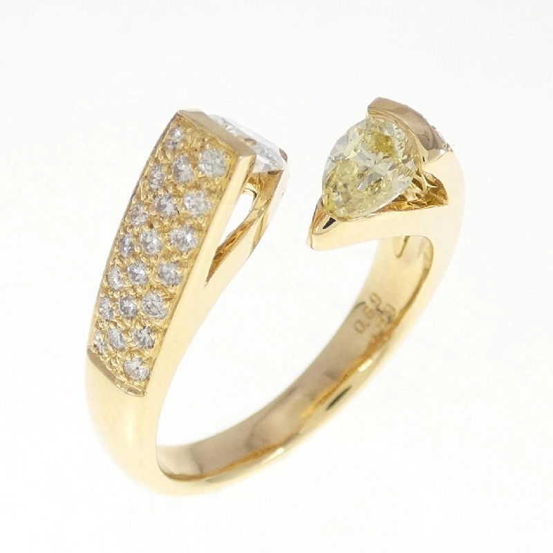 Nhẫn kim cương K18YG 0.69CT - Hàng hiệu Chính hãng 857073