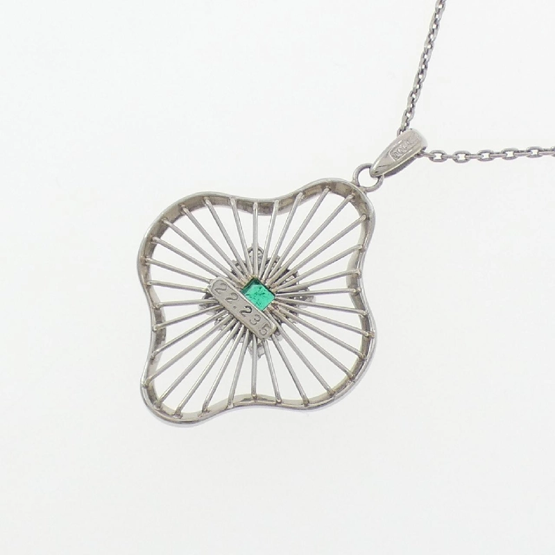 PM900/PT850 Dây chuyền Ngọc lục bảo 0.235CT - Hàng hiệu Chính hãng 857468