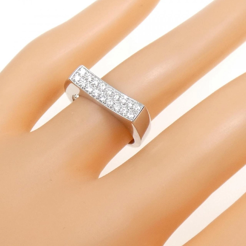 Nhẫn kim cương K18WG 0.18CT 671832