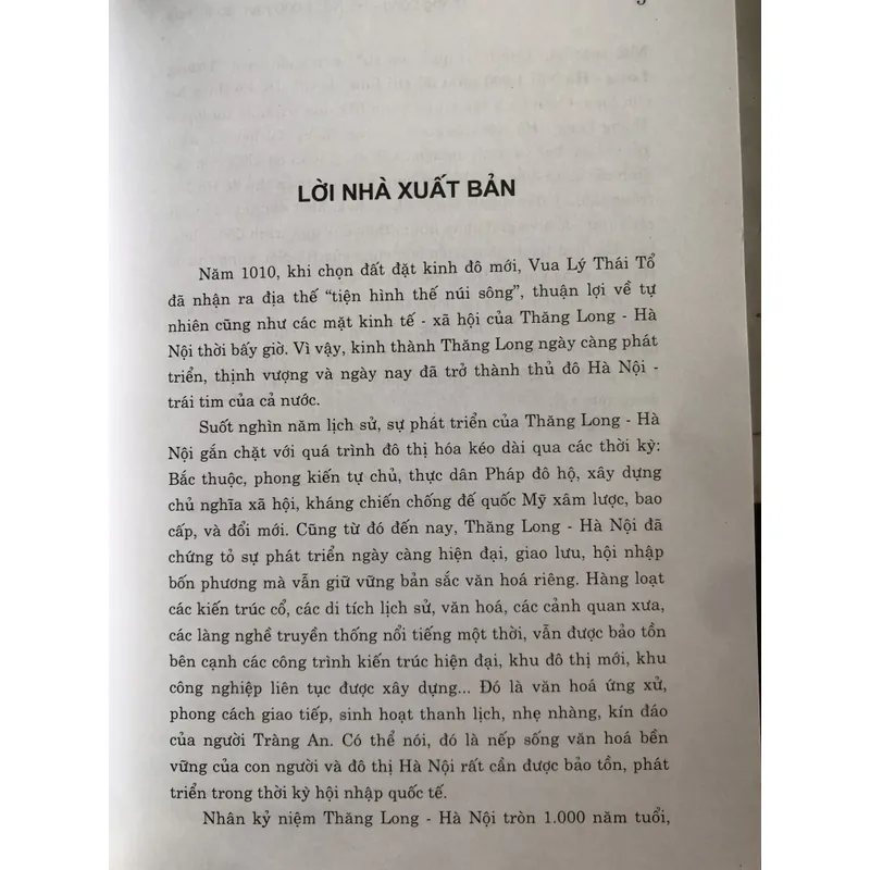 Thăng Long - Hà Nội - 1000 năm đô thị hoá 606027