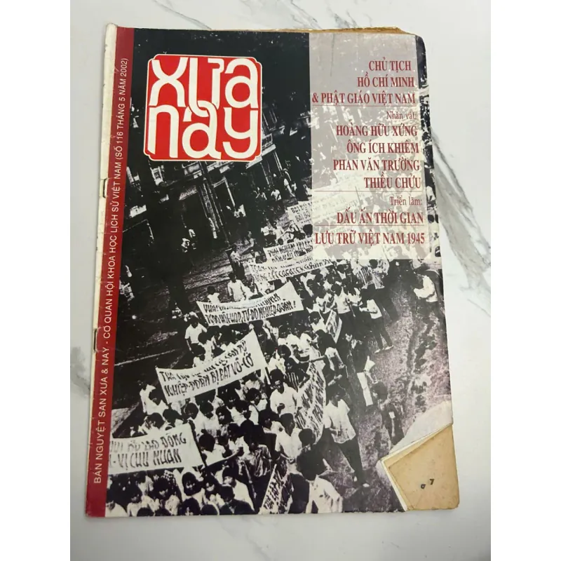 Tạp chí Xưa & Nay số 116 (5/2002) - Hội KH Lịch sử VN - Tạp chí/Lịch sử 701203