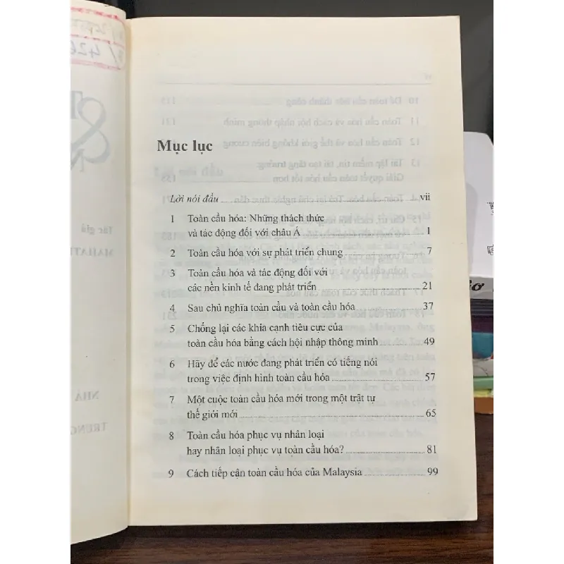 Toàn cầu hóa & những hiện tượng toàn cầu – Mahathir Mohamad 593393