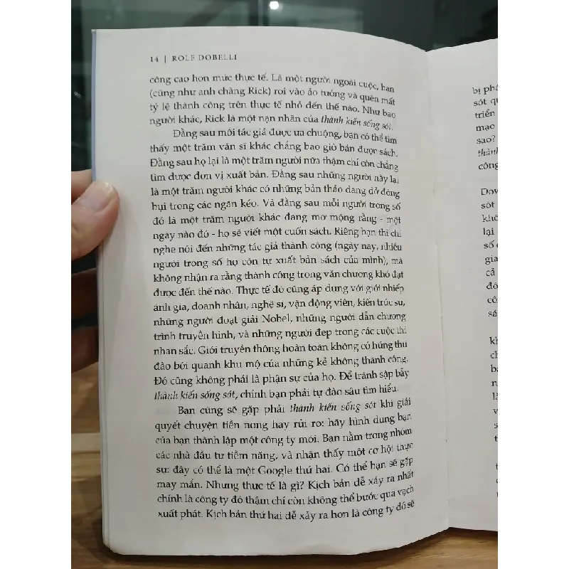 Nghệ thuật tư duy rành mạch (The Art of Thinking Clearly) – Rolf Dobelli 561574