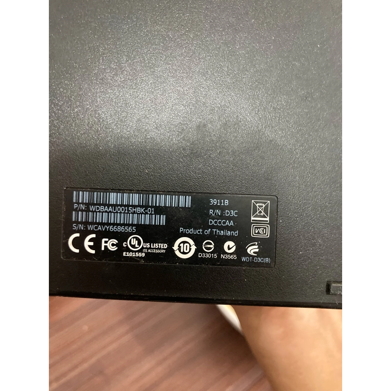 Ổ cứng di động WD 1,36 TB 528126