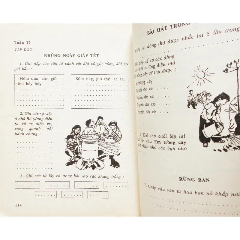 Vở Bài tập Tiếng Việt lớp 3 xưa (Tập một) 570722