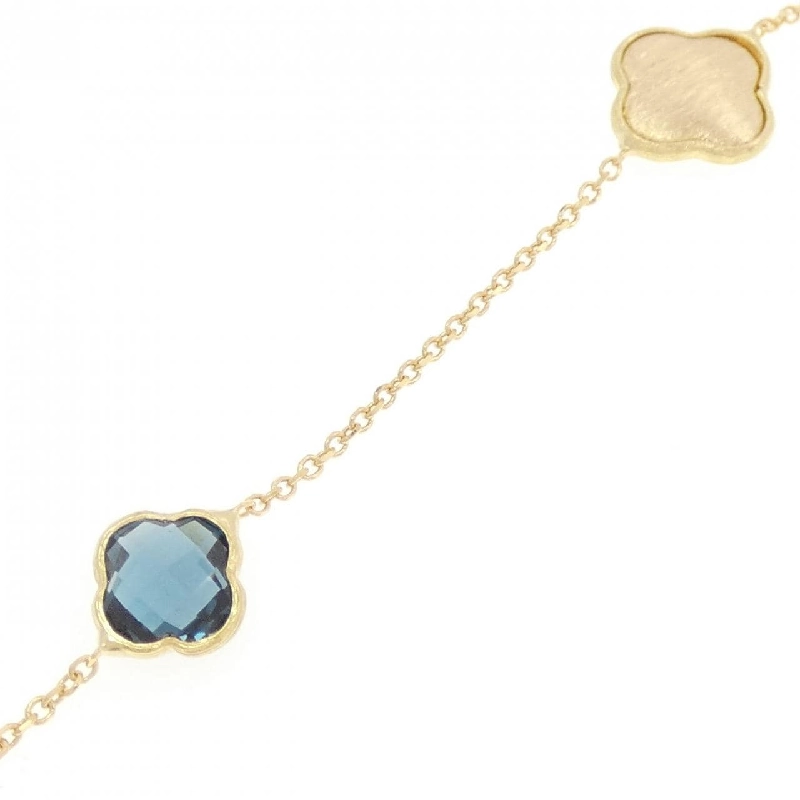 Dây chuyền Blue Topaz 750YG - Hàng hiệu Chính hãng 851116